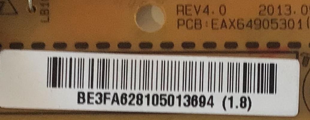 KIT DE TARJETAS PARA TV LG / MAIN EBT62642004 / EAX65049107 / FUENTE EAY62810501 / EAX6490530 / 62810501 / LGP42-13PL1 / T-CON 55.42T28.C11 / T500HVD02.0 CTRL / 5542T28C11 / 50T10-C00 / PANEL T420HVN05.2 / MODELO 42LN5300-UB.BUSDLJR - Imagen 4